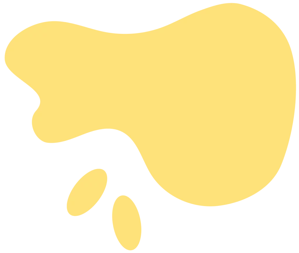forme blob jaune